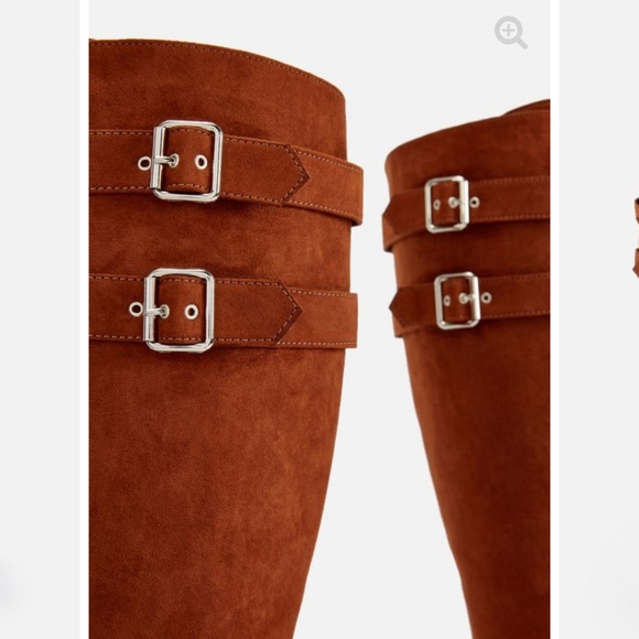 🚨SOLD🚨 Merri Lace-Up Tall Boot-JustFab - Picture 3 of 4